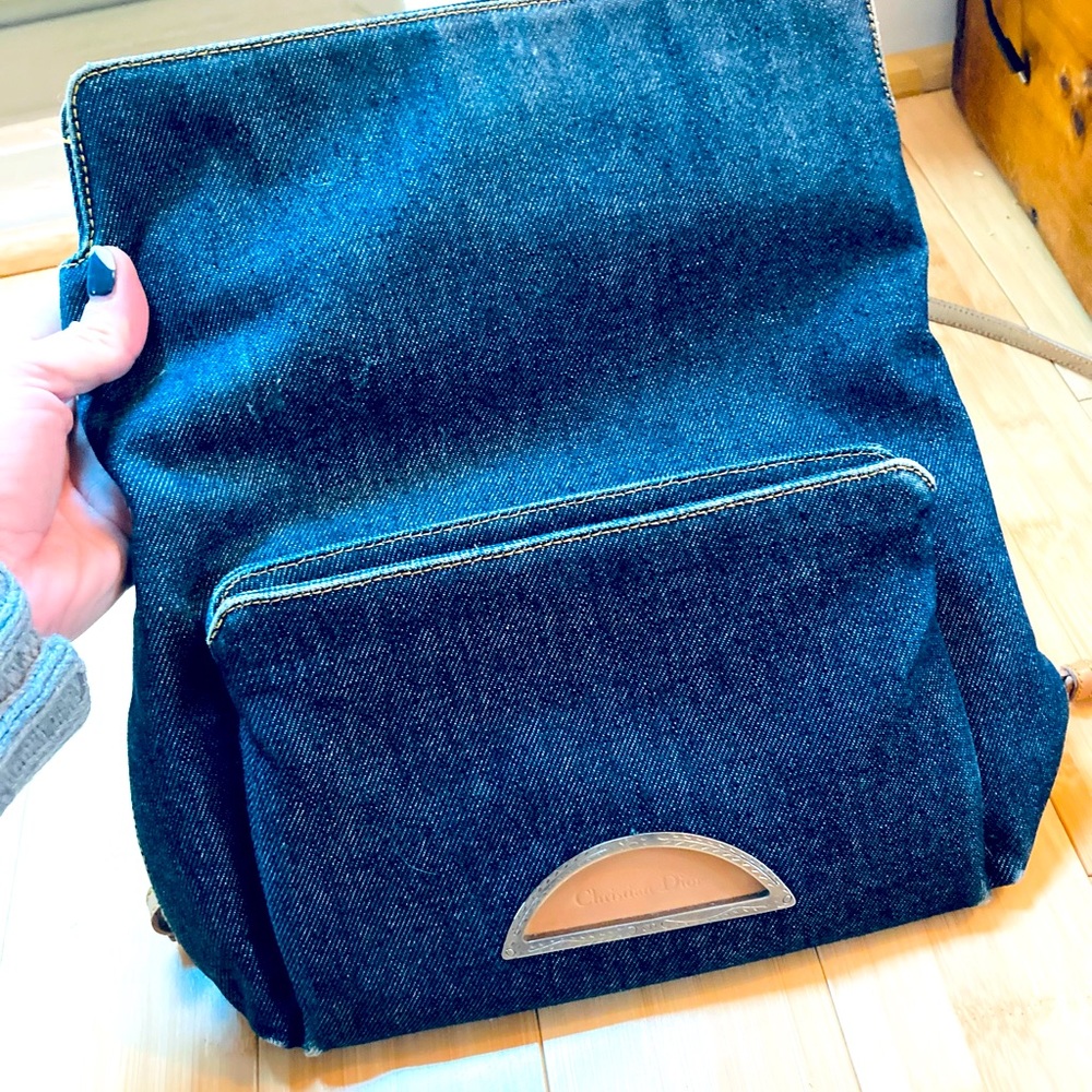 Christian Dior Denim Backpack